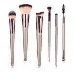 Pensule de Make-up  6 bucati Silver Profesionale MKB04